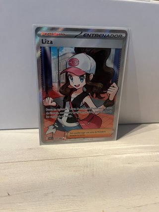 Carta Pokémon Liza Entrenador