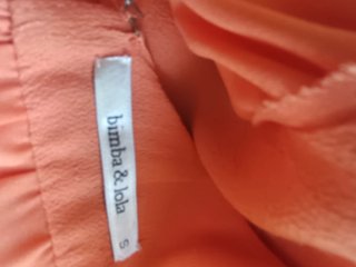 Vestido naranja Bimba y Lola