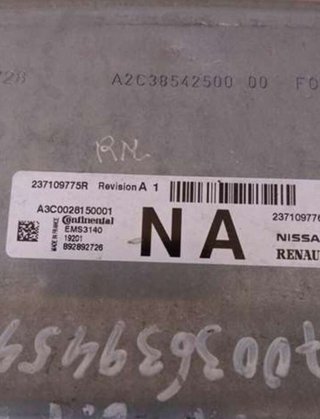 Centralita motor renault 287156 237109776r captur