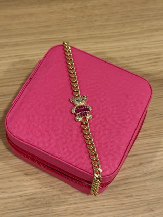 Pulsera Oso Oro Laminado 14k
