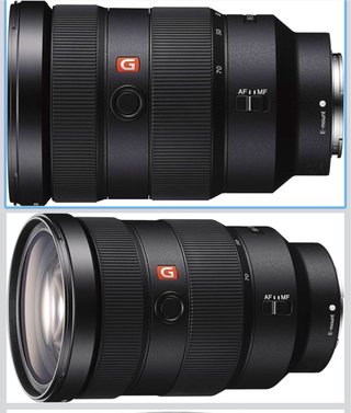 Sony FE 24-70mm f/2.8 GM Objetivo