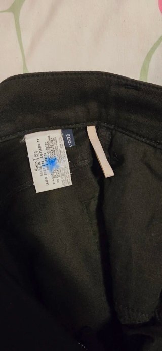 Pantalón Armani Jeans Negro Talla 34 Original