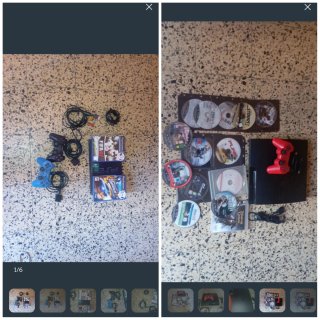 Pacchetto PS2 e PS3 con giochi e controller