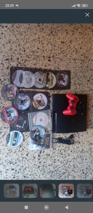 Pacchetto PS2 e PS3 con giochi e controller