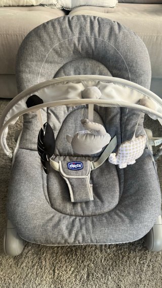 Hamaca Bebé Chicco Hoopla Gris