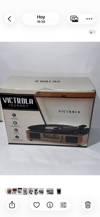 Tocadiscos Victrola Bluetooth Aux
