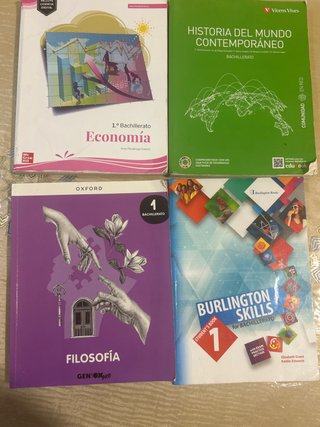 Lote de libros 1 bachillerato