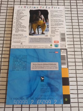 Lote 2 CDs El Último de la Fila Remasterizados