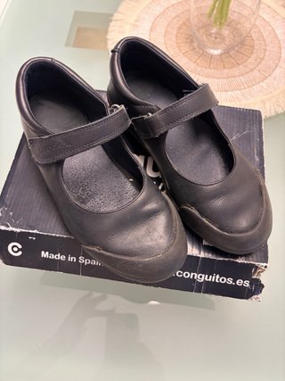 Merceditas Conguitos zapatos Uniforme Talla 35