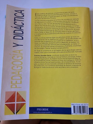 Libro Didáctica de las Ciencias Experimentales II