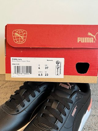 Scarpe Puma donna nere e rosa taglia 37