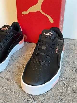 Scarpe Puma donna nere e rosa taglia 37
