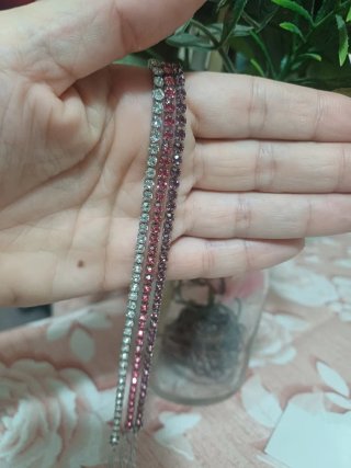 Bracciali Luxury Oro Rosa e Rosa