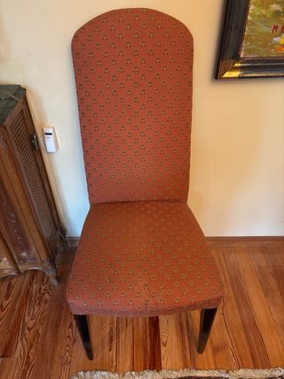 Mesa y 6 sillas comedor madera