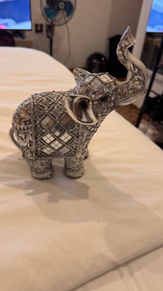 Elefante Decorativo Plata