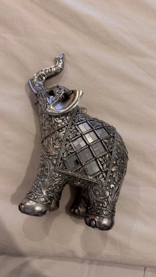 Elefante Decorativo Plata
