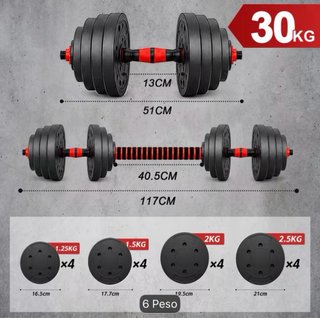 Juego Mancuernas Ajustables 30kg