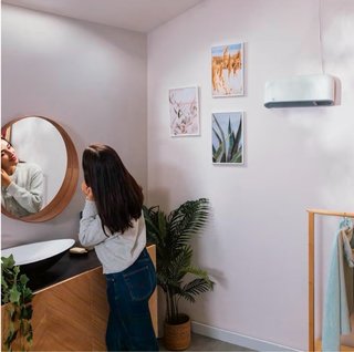 Cecotec Calefactor cerámico de baño ReadyWarm 2000