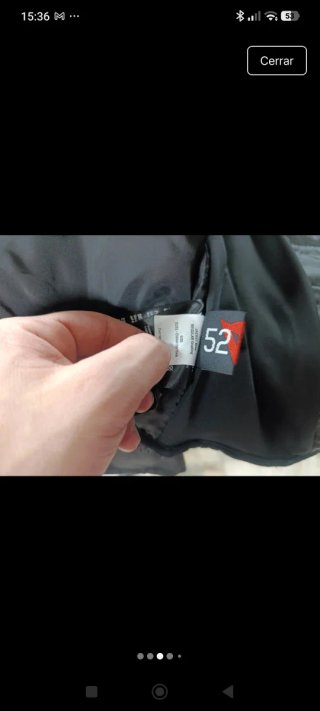 Chaqueta Dainese Negra y Roja
