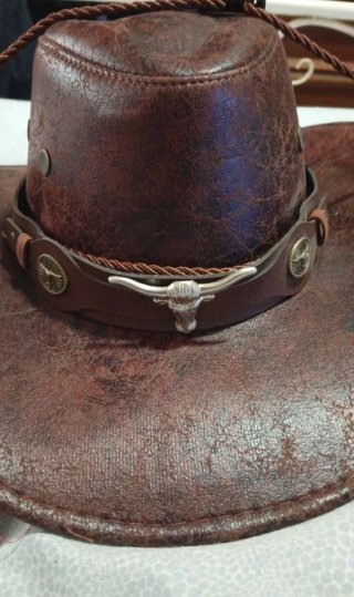 Cappello da Cowboy Marrone