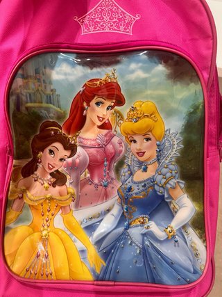 Mochila Trolley Princesas Disney Rosa