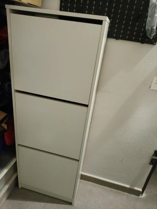 Zapatero Blanco Ikea