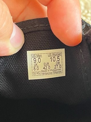 Scarpe Vans nere taglia 42