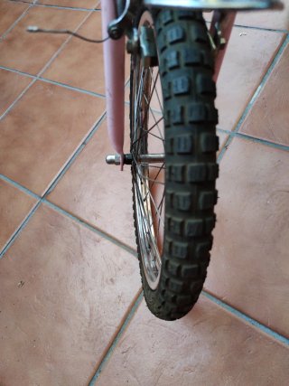 Bicicleta GAC Motoretta Vintage Rosa