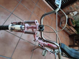Bicicleta GAC Motoretta Vintage Rosa