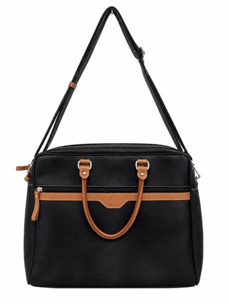 Bolso Maletín El Potro Negro/Marrón Nuevo