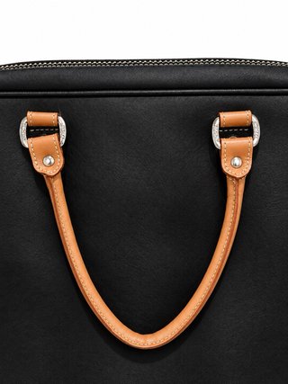 Bolso Maletín El Potro Negro/Marrón Nuevo