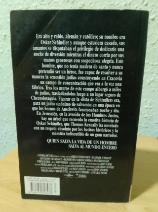 La lista de Schindler (novela histórica)