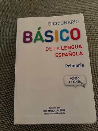 Diccionario básico de la lengua Española primaria