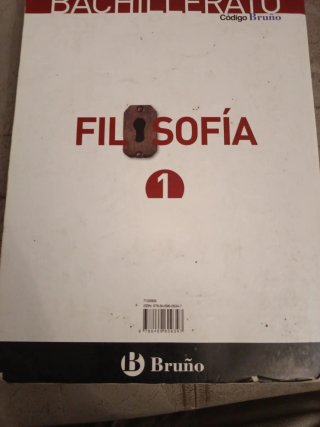 Lote libro 1 bachillerato Filosofía+ el de inglés