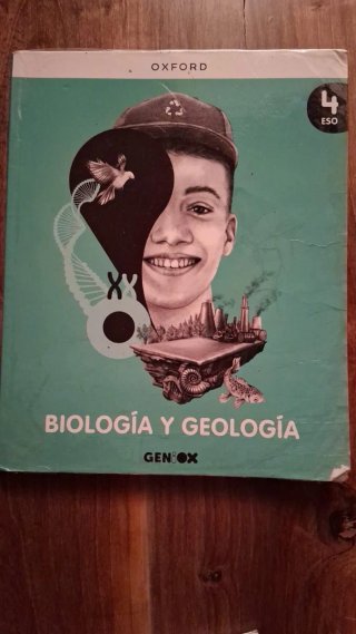 Libro de texto BIOLOGIA Y GEOLOGIA 4 ESO