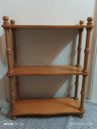 Estantería de pino macizo 3 baldas (47x62x17)