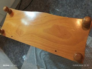 Estantería de pino macizo 3 baldas (47x62x17)