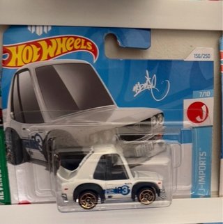 Hot Wheels Mazda RX-3 Tooned Blanco 156/250