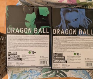 Figuras Dragon Ball Z Androide 17 y 18