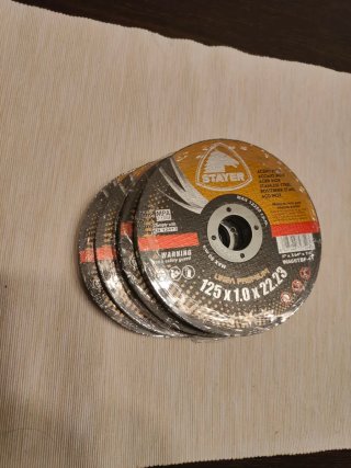 Lote 40 Discos Corte Inox Stayer para radial  125