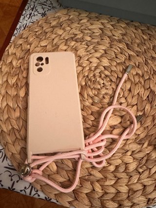 Funda móvil Redmi Note 10 con cordón