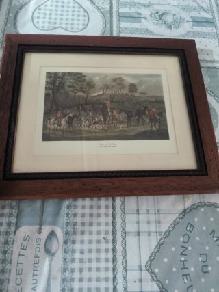 Set de cuadros de golf vintage