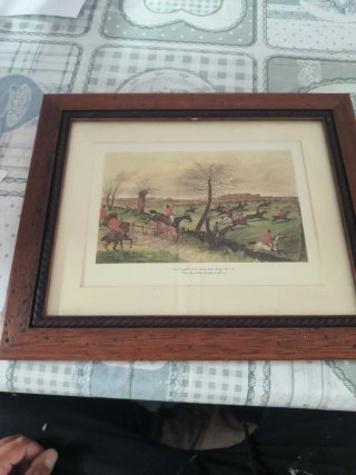 Set de cuadros de golf vintage