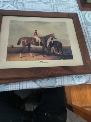 Set de cuadros de golf vintage