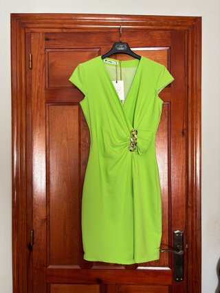 Vestido lima Carher talla XS nuevo