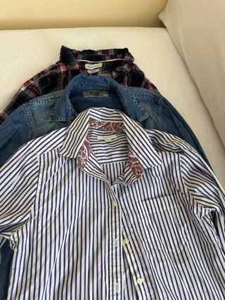 Lote 3 Camisas Talla S