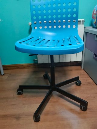 Silla Ikea Skalberg Azul