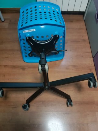 Silla Ikea Skalberg Azul