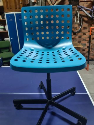 Silla Ikea Skalberg Azul