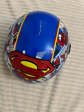 Casco de moto Axo talla L para niños YL 52  950gr